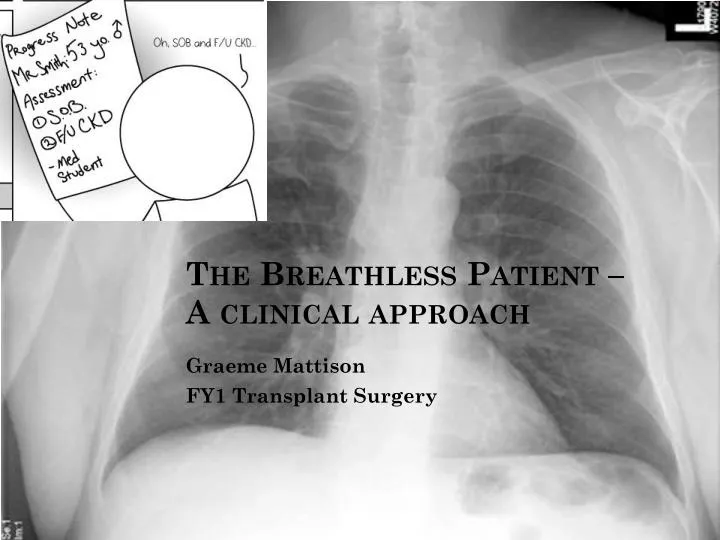 the breathless patient a clinical approach