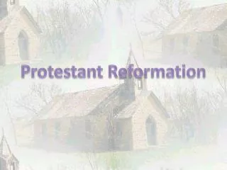 Protestant Reformation