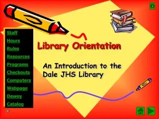 Library Orientation