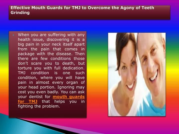 effective mouth guards for tmj to overcome the agony of teeth grinding