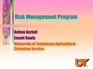 Risk Management Program