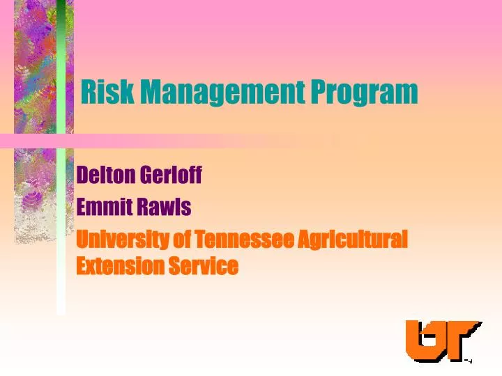 risk management program