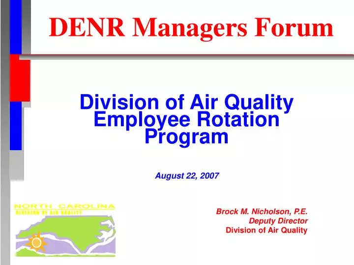 denr managers forum