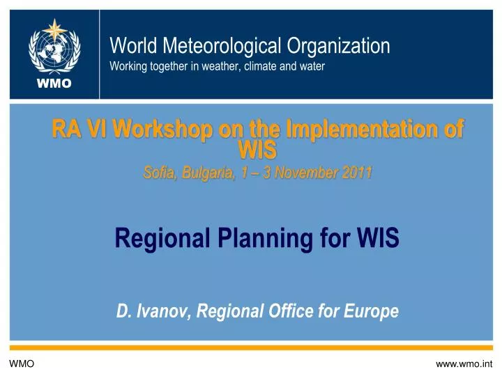 world meteorological organization working together in weather climate and water