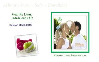 Arbonne Pure ~ Safe ~ Beneficial