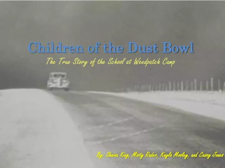 children of the dust bowl the true story of the school at weedpatch camp