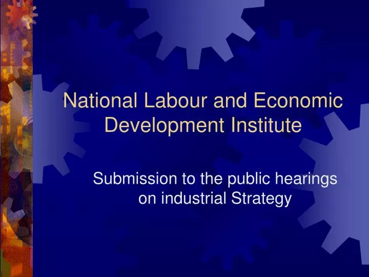 national labour and economic development institute