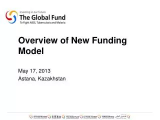 Overview of New Funding Model