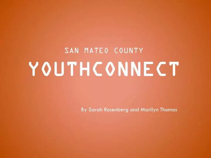 san mateo county youthconnect