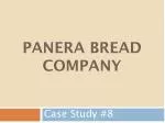 Panera Bread Company - slide 1