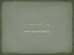 Criminal Law - slide 1