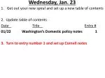Understanding George Washington's Domestic Policy: Key Steps and Challenges - slide 1