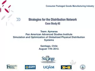 Consumer Packaged Goods Manufacturing Industry