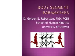 body segment parameters