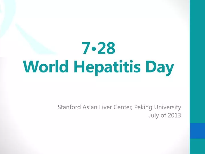 7 28 world hepatitis day