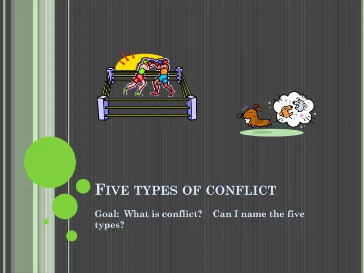 five types of conflict