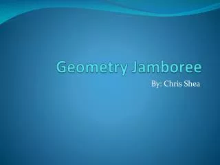 geometry jamboree