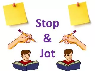 stop jot