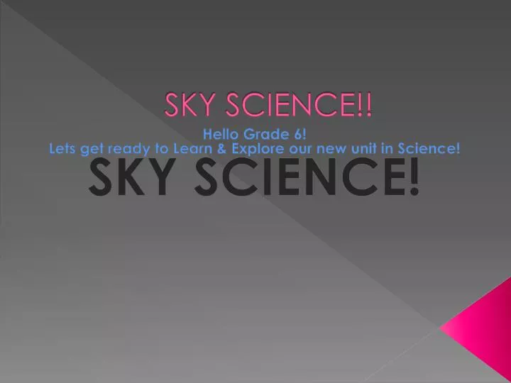 sky science