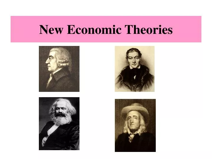 new economic theories