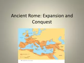 ancient rome expansion and conquest