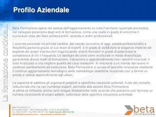 profilo aziendale