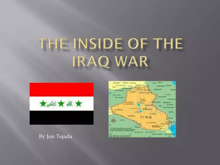 the inside of the i raq war