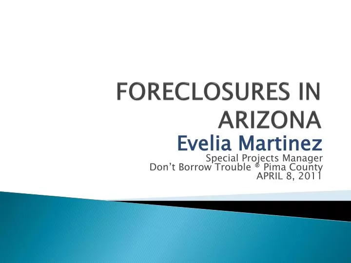 foreclosures in arizona