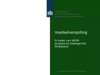 voedselverspilling