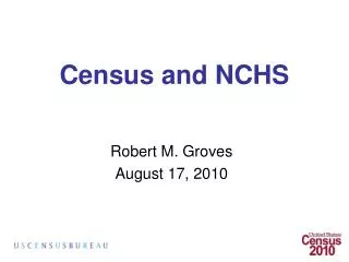 Census and NCHS