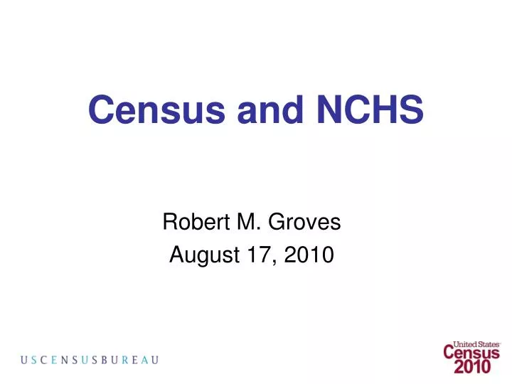 census and nchs