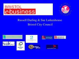 Russell Darling &amp; Sue Lutkenhouse Bristol City Council