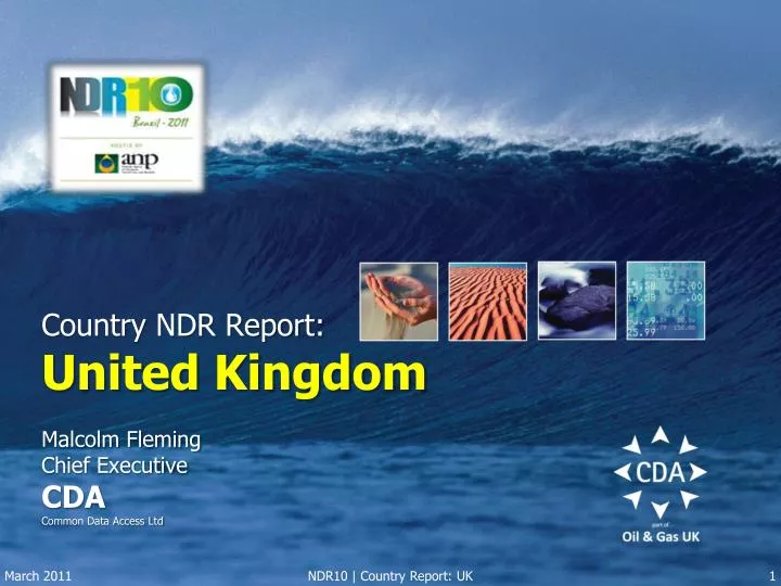 country ndr report united kingdom malcolm fleming chief executive cda common data access ltd