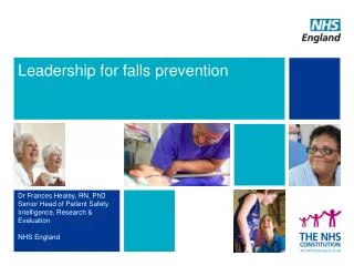 Leadership for falls prevention