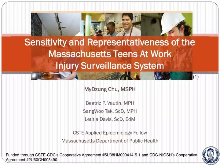 sensitivity and representativeness of the massachusetts teens at work injury surveillance system