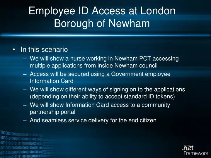 employee id access at london borough of newham