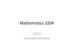 Mathematics 2204 - slide 1