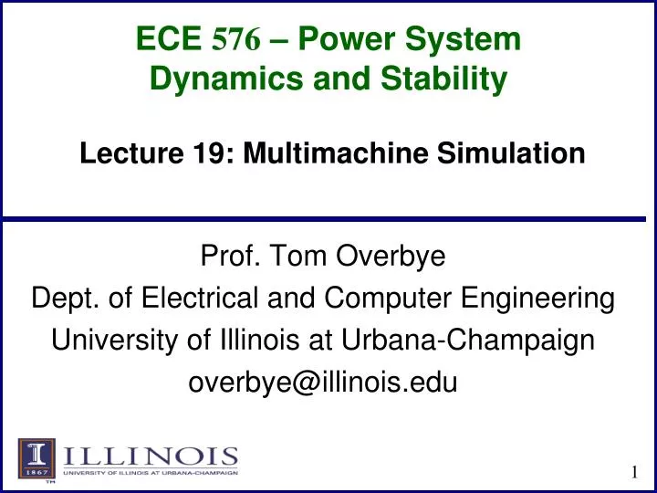 ece 576 power system dynamics and stability