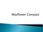 Mayflower Compact - slide 1