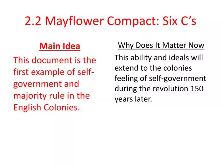 2 2 mayflower compact six c s