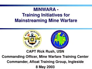 MINWARA - Training Initiatives for Mainstreaming Mine Warfare