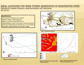 Specifications : 10 miles from existing wind turbines Within 5 miles of state highways