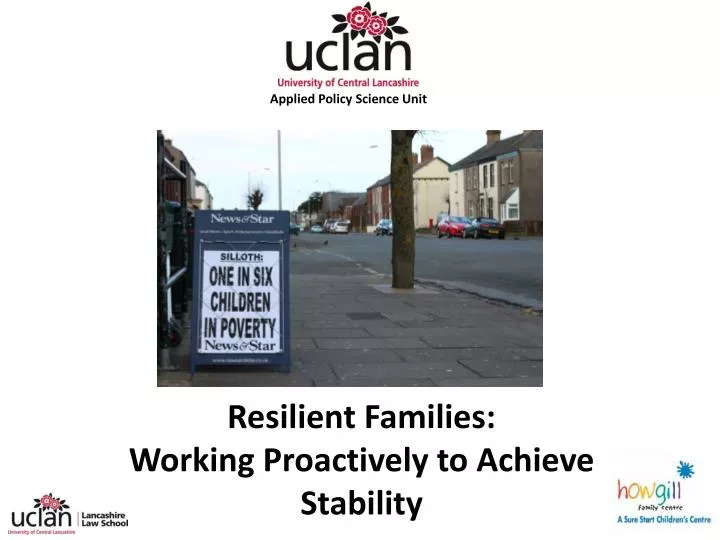 resilient families working proactively to achieve stability