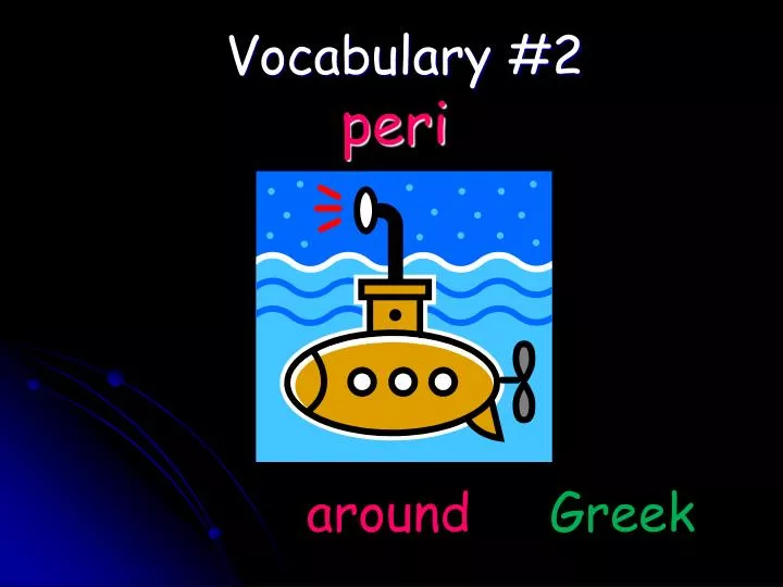 vocabulary 2