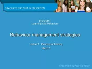 EDGD801 Learning and behaviour