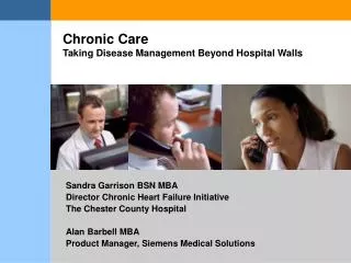Chronic Care Taking Disease Management Beyond Hospital Walls