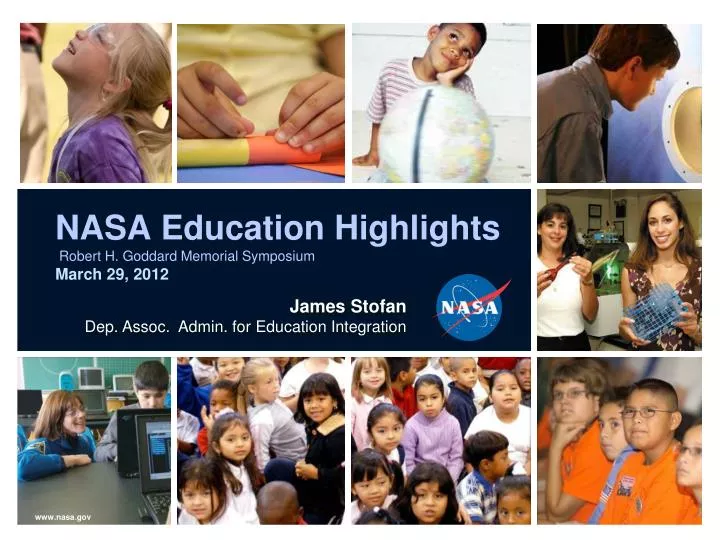 nasa education highlights robert h goddard memorial symposium march 29 2012