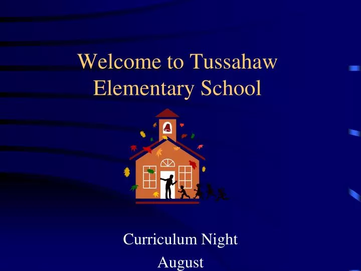 welcome to tussahaw elementary school