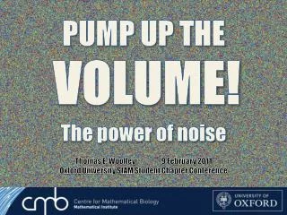 The power of noise
