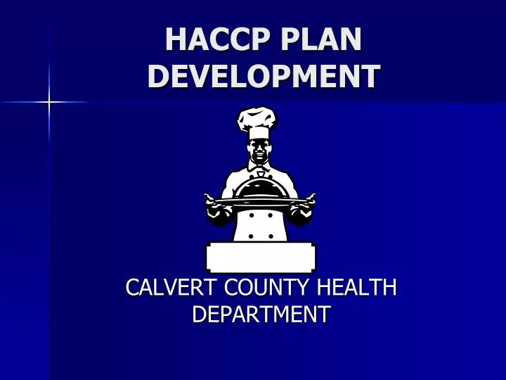 haccp plan development